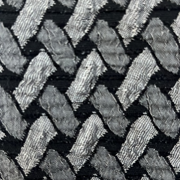 Shoulder or clutch bag in shimmering, black and gray - Picture 2 of 6